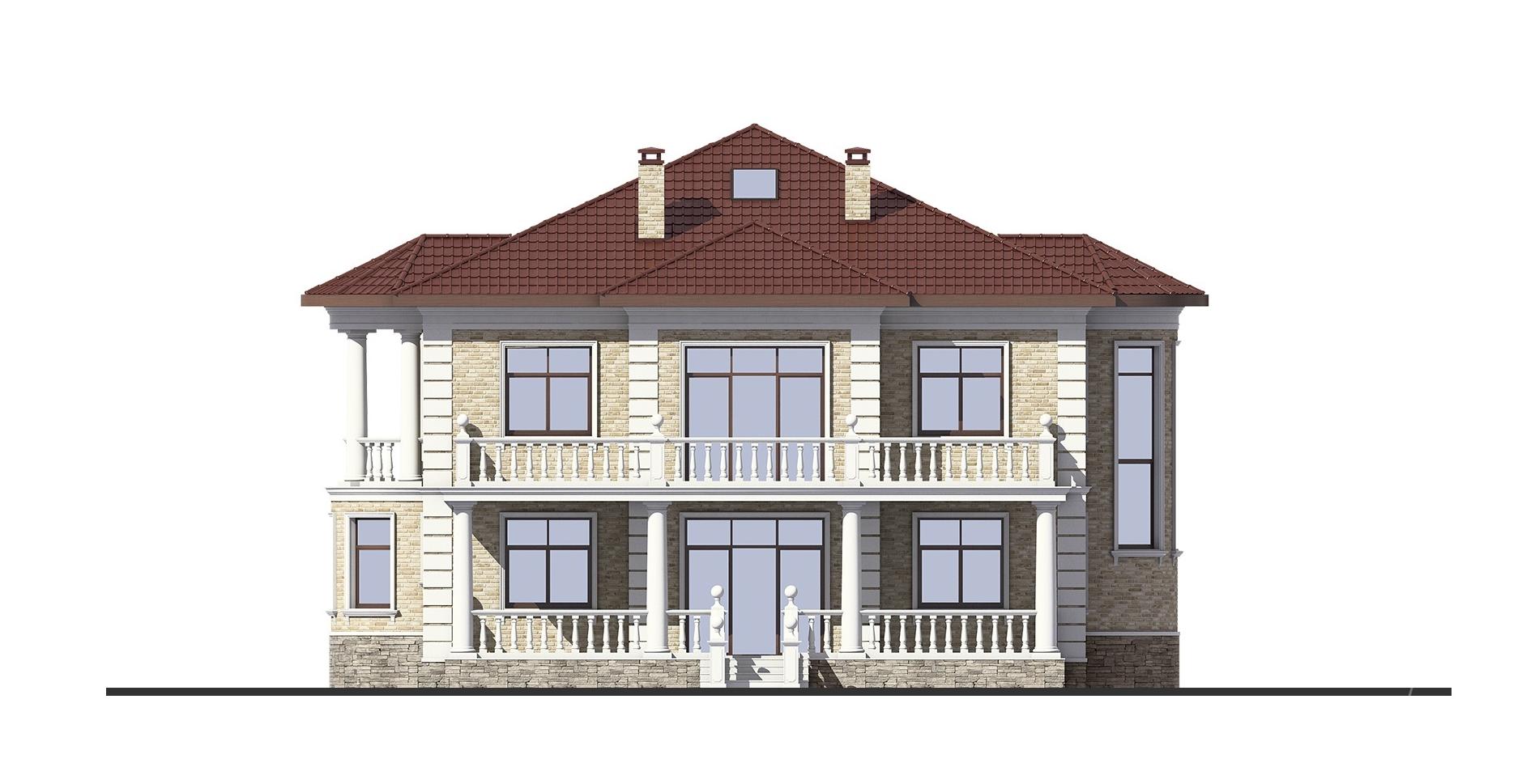 Фасады проекта дома №m-319 m-319_f (4).jpg